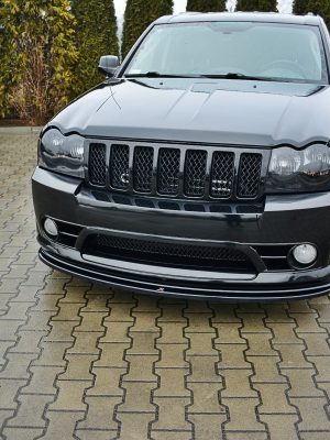 Jeep Grand Cherokee SRT Wk2 (facelift) - Lâmina frontal V.1 | JE-GC-3-SRT8-FD1G | Produto Maxton Design distribuído por Unicartuning. Jeep Grand Cherokee SRT Wk2 (facelift) - Lâmina frontal V.1 | JE-GC-3-SRT8-FD1G | Produto Maxton Design distribuído por Unicartuning.