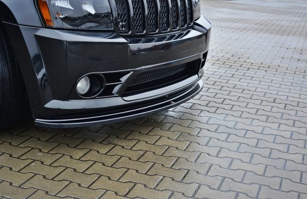 Jeep Grand Cherokee SRT Wk2 (facelift) - Lâmina frontal V.1 | JE-GC-3-SRT8-FD1G | Produto Maxton Design distribuído por Unicartuning.