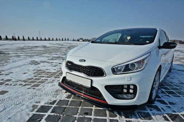 Kia Cee'd / Pro Cee'd GT Mk2 - Lâmina frontal V.1 | KI-CE-2-GT-FD1G | Produto Maxton Design distribuído por Unicartuning. Kia Cee'd / Pro Cee'd GT Mk2 - Lâmina frontal V.1 | KI-CE-2-GT-FD1G | Produto Maxton Design distribuído por Unicartuning.