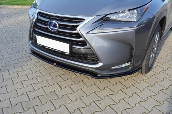 Lexus Nx (facelift) - Lâmina frontal V.1 | LE-NX-1-FD1G | Produto Maxton Design distribuído por Unicartuning.