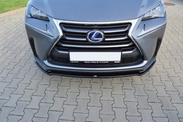 Lexus Nx (facelift) - Lâmina frontal V.1 | LE-NX-1-FD1G | Produto Maxton Design distribuído por Unicartuning.
