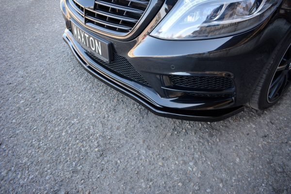 Mercedes-Benz S-class AMG-line W222 - Lâmina frontal V.1 | ME-S-222-AMGLINE-FD1G | Produto Maxton Design distribuído por Unicartuning. Mercedes-Benz S-class AMG-line W222 - Lâmina frontal V.1 | ME-S-222-AMGLINE-FD1G | Produto Maxton Design distribuído por Unicartuning.