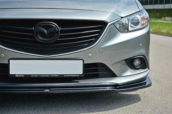 Mazda 6 Gj (mk3) (facelift) - Lâmina frontal V.1 | MA-6-3-FD1G | Produto Maxton Design distribuído por Unicartuning.
