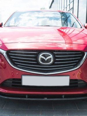 Mazda 6 Gj (mk3) (facelift) - Lâmina frontal V.1 | MA-6-3F-FD1G | Produto Maxton Design distribuído por Unicartuning. Mazda 6 Gj (mk3) (facelift) - Lâmina frontal V.1 | MA-6-3F-FD1G | Produto Maxton Design distribuído por Unicartuning.