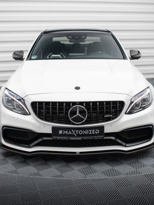 Mercedes-Benz C-class S205 63AMG - Lâmina frontal V.1 | ME-C-205-AMG-ES-FD1G | Produto Maxton Design distribuído por Unicartuning. Mercedes-Benz C-class S205 63AMG - Lâmina frontal V.1 | ME-C-205-AMG-ES-FD1G | Produto Maxton Design distribuído por Unicartuning.