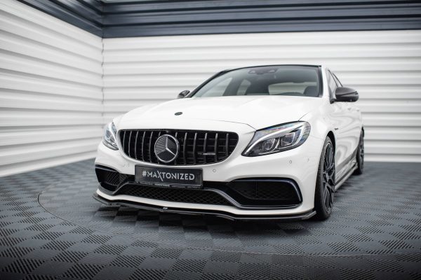 Mercedes-Benz C-class S205 63AMG - Lâmina frontal V.1 | ME-C-205-AMG-ES-FD1G | Produto Maxton Design distribuído por Unicartuning. Mercedes-Benz C-class S205 63AMG - Lâmina frontal V.1 | ME-C-205-AMG-ES-FD1G | Produto Maxton Design distribuído por Unicartuning.