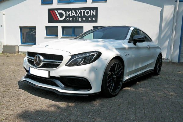 Mercedes-AMG C43 Sedan / Estate W205 / S205 (facelift) - Lâmina frontal V.1 | ME-C-205-AMG-C-FD1G | Produto Maxton Design distribuído por Unicartuning.
