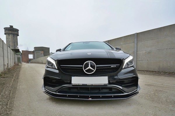 Mercedes-Benz CLA A45 AMG C117 (facelift) - Lâmina frontal V.1 | ME-CLA-117F-AMG-FD1G | Produto Maxton Design distribuído por Unicartuning. Mercedes-Benz CLA A45 AMG C117 (facelift) - Lâmina frontal V.1 | ME-CLA-117F-AMG-FD1G | Produto Maxton Design distribuído por Unicartuning.
