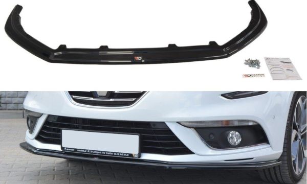 Renault Megane Mk4 GT-line - Lâmina frontal V.1 | RE-ME-4-FD1G | Produto Maxton Design distribuído por Unicartuning. Renault Megane Mk4 GT-line - Lâmina frontal V.1 | RE-ME-4-FD1G | Produto Maxton Design distribuído por Unicartuning.