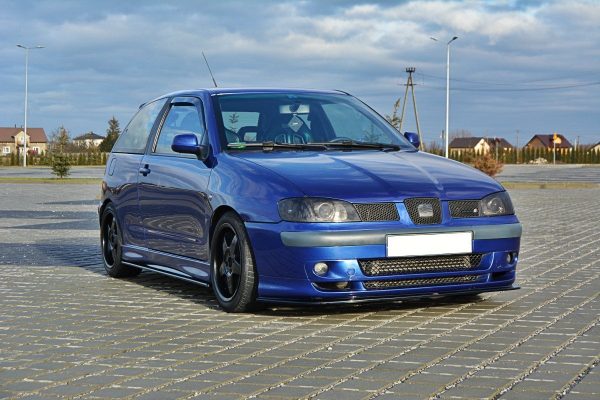 Seat Ibiza Mk2 (facelift) Cupra - Lâmina frontal V.1 | SE-IB-2F-CU-FD1G | Produto Maxton Design distribuído por Unicartuning.
