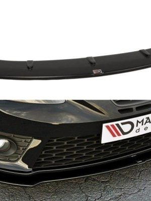 Seat Leon Mk2 Cupra / FR (facelift) - Lâmina frontal V.1 | SE-LE-2F-FR-FD1G | Produto Maxton Design distribuído por Unicartuning. Seat Leon Mk2 Cupra / FR (facelift) - Lâmina frontal V.1 | SE-LE-2F-FR-FD1G | Produto Maxton Design distribuído por Unicartuning.