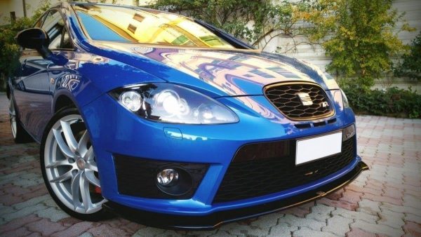 Seat Leon Mk2 Cupra / FR (facelift) - Lâmina frontal V.1 | SE-LE-2F-FR-FD1G | Produto Maxton Design distribuído por Unicartuning. Seat Leon Mk2 Cupra / FR (facelift) - Lâmina frontal V.1 | SE-LE-2F-FR-FD1G | Produto Maxton Design distribuído por Unicartuning.