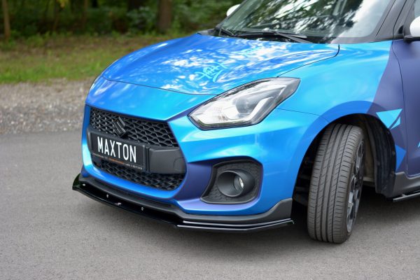 Suzuki Swift 6 Sport - Lâmina frontal V.1 | SZ-SW-6-SPORT-FD1G | Produto Maxton Design distribuído por Unicartuning. Suzuki Swift 6 Sport - Lâmina frontal V.1 | SZ-SW-6-SPORT-FD1G | Produto Maxton Design distribuído por Unicartuning.