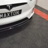Tesla Model X - Lâmina frontal V.1 | TE-MODELX-FD1G | Produto Maxton Design distribuído por Unicartuning.