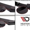 Tesla Model X - Lâmina frontal V.1 | TE-MODELX-FD1G | Produto Maxton Design distribuído por Unicartuning.