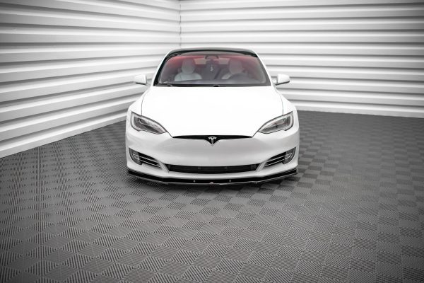 Tesla Model S (facelift) - Lâmina frontal V.1 | TE-MODELS-1F-FD1G | Produto Maxton Design distribuído por Unicartuning.