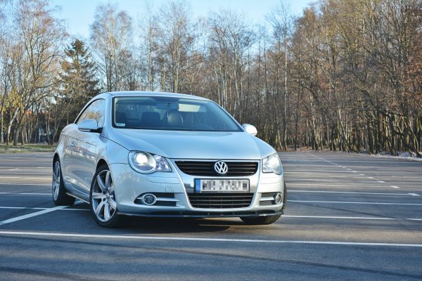 Volkswagen Eos - Lâmina frontal V.1 | VW-EOS-1-FD1G | Produto Maxton Design distribuído por Unicartuning. Volkswagen Eos - Lâmina frontal V.1 | VW-EOS-1-FD1G | Produto Maxton Design distribuído por Unicartuning.