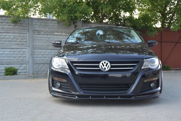 Volkswagen Passat CC Standard (prefacelift) - Lâmina frontal V.1 | VW-PA-CC-FD1G | Produto Maxton Design distribuído por Unicartuning. Volkswagen Passat CC Standard (prefacelift) - Lâmina frontal V.1 | VW-PA-CC-FD1G | Produto Maxton Design distribuído por Unicartuning.