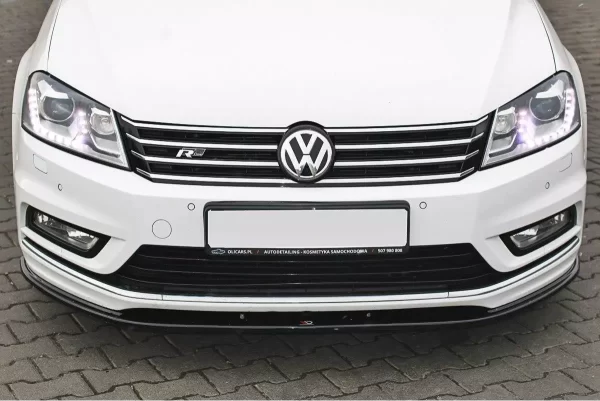Volkswagen Passat B7 < R-line > - Lâmina frontal V.1 | VW-PA-B7-RLINE-FD1G | Produto Maxton Design distribuído por Unicartuning. Volkswagen Passat B7 < R-line > - Lâmina frontal V.1 | VW-PA-B7-RLINE-FD1G | Produto Maxton Design distribuído por Unicartuning.