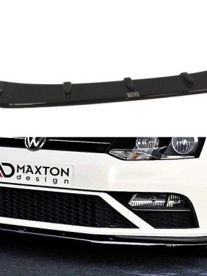 Volkswagen Polo GTI Mk5 (facelift) - Lâmina frontal V.1 | VW-PO-5F-GTI-FD1G | Produto Maxton Design distribuído por Unicartuning. Volkswagen Polo GTI Mk5 (facelift) - Lâmina frontal V.1 | VW-PO-5F-GTI-FD1G | Produto Maxton Design distribuído por Unicartuning.