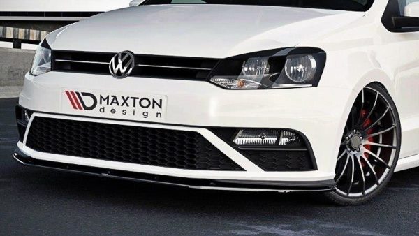 Volkswagen Polo GTI Mk5 (facelift) - Lâmina frontal V.1 | VW-PO-5F-GTI-FD1G | Produto Maxton Design distribuído por Unicartuning. Volkswagen Polo GTI Mk5 (facelift) - Lâmina frontal V.1 | VW-PO-5F-GTI-FD1G | Produto Maxton Design distribuído por Unicartuning.