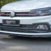 Volkswagen Polo GTI / R-line Mk6 - Lâmina frontal V.1 | VW-PO-6-GTI-FD1G | Produto Maxton Design distribuído por Unicartuning. Volkswagen Polo GTI / R-line Mk6 - Lâmina frontal V.1 | VW-PO-6-GTI-FD1G | Produto Maxton Design distribuído por Unicartuning.