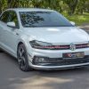 Volkswagen Polo GTI / R-line Mk6 - Lâmina frontal V.1 | VW-PO-6-GTI-FD1G | Produto Maxton Design distribuído por Unicartuning. Volkswagen Polo GTI / R-line Mk6 - Lâmina frontal V.1 | VW-PO-6-GTI-FD1G | Produto Maxton Design distribuído por Unicartuning.