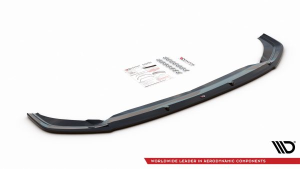 Volkswagen Polo GTI / R-line Mk6 - Lâmina frontal V.1 | VW-PO-6-GTI-FD1G | Produto Maxton Design distribuído por Unicartuning. Volkswagen Polo GTI / R-line Mk6 - Lâmina frontal V.1 | VW-PO-6-GTI-FD1G | Produto Maxton Design distribuído por Unicartuning.