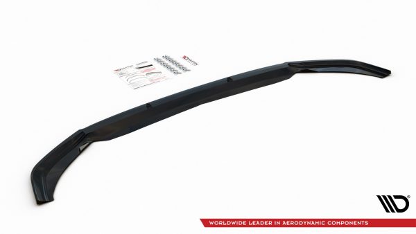 Volkswagen Polo GTI / R-line Mk6 - Lâmina frontal V.1 | VW-PO-6-GTI-FD1G | Produto Maxton Design distribuído por Unicartuning. Volkswagen Polo GTI / R-line Mk6 - Lâmina frontal V.1 | VW-PO-6-GTI-FD1G | Produto Maxton Design distribuído por Unicartuning.