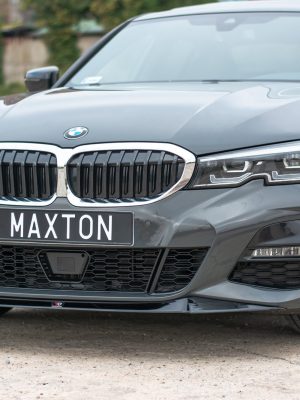 BMW 3 G20 Pack M - Lâmina frontal V.1 | BM-3-20-MPACK-FD1G | Produto Maxton Design distribuído por Unicartuning.