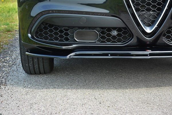 Alfa Romeo Stelvio - Lâmina frontal V.2 | AL-ST-1-FD1G+FD1RG | Produto Maxton Design distribuído por Unicartuning. Alfa Romeo Stelvio - Lâmina frontal V.2 | AL-ST-1-FD1G+FD1RG | Produto Maxton Design distribuído por Unicartuning.