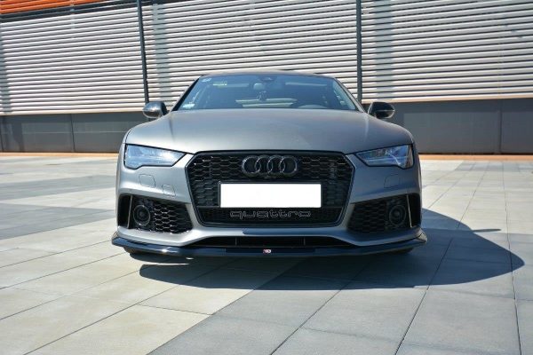 Audi RS7 C7 - Lâmina frontal V.2 | AU-RS7-1F-FD2G | Produto Maxton Design distribuído por Unicartuning. Audi RS7 C7 - Lâmina frontal V.2 | AU-RS7-1F-FD2G | Produto Maxton Design distribuído por Unicartuning.