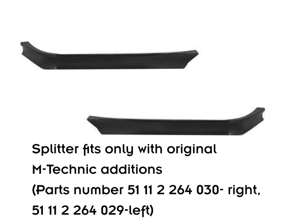 BMW M3 / 3 Pack M E36 Coupé - Lâmina frontal V.2 | BM-3-36-M-FD2G | Produto Maxton Design distribuído por Unicartuning. BMW M3 / 3 Pack M E36 Coupé - Lâmina frontal V.2 | BM-3-36-M-FD2G | Produto Maxton Design distribuído por Unicartuning.