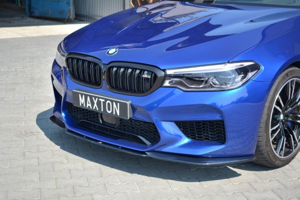 BMW M5 F90 - Lâmina frontal V.2 | BM-5-90-M-FD3+FD2G | Produto Maxton Design distribuído por Unicartuning.