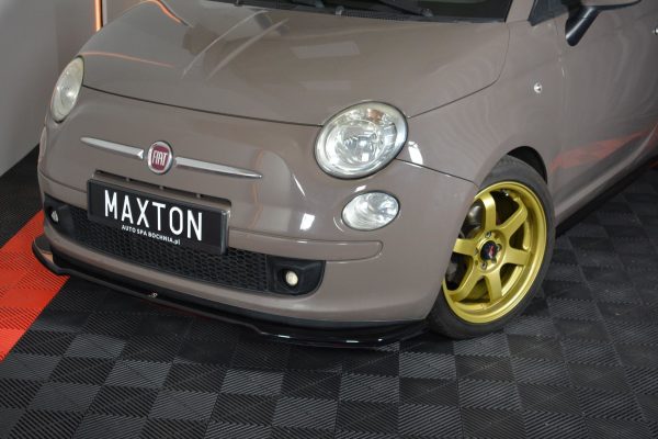 Fiat 500 Hatchback Preface - Lâmina frontal V.2 | FI-500-FD2G | Produto Maxton Design distribuído por Unicartuning. Fiat 500 Hatchback Preface - Lâmina frontal V.2 | FI-500-FD2G | Produto Maxton Design distribuído por Unicartuning.