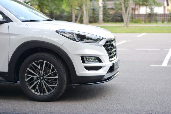 Hyundai Tucson Mk3 (facelift) - Lâmina frontal V.2 | HY-TU-3F-FD2G | Produto Maxton Design distribuído por Unicartuning.