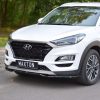 Hyundai Tucson Mk3 (facelift) - Lâmina frontal V.2 | HY-TU-3F-FD2G | Produto Maxton Design distribuído por Unicartuning.