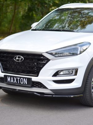Hyundai Tucson Mk3 (facelift) - Lâmina frontal V.2 | HY-TU-3F-FD2G | Produto Maxton Design distribuído por Unicartuning. Hyundai Tucson Mk3 (facelift) - Lâmina frontal V.2 | HY-TU-3F-FD2G | Produto Maxton Design distribuído por Unicartuning.