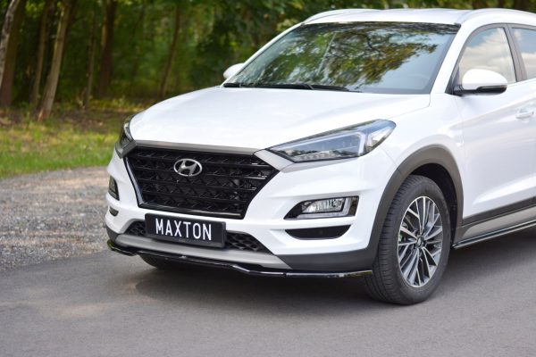 Hyundai Tucson Mk3 (facelift) - Lâmina frontal V.2 | HY-TU-3F-FD2G | Produto Maxton Design distribuído por Unicartuning.
