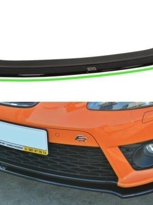 Seat Leon Mk2 Cupra / FR - Lâmina frontal V.2 | SE-LE-2F-FR-FD2G | Produto Maxton Design distribuído por Unicartuning.