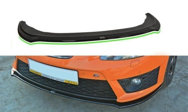 Seat Leon Mk2 Cupra / FR - Lâmina frontal V.2 | SE-LE-2F-FR-FD2G | Produto Maxton Design distribuído por Unicartuning. Seat Leon Mk2 Cupra / FR - Lâmina frontal V.2 | SE-LE-2F-FR-FD2G | Produto Maxton Design distribuído por Unicartuning.