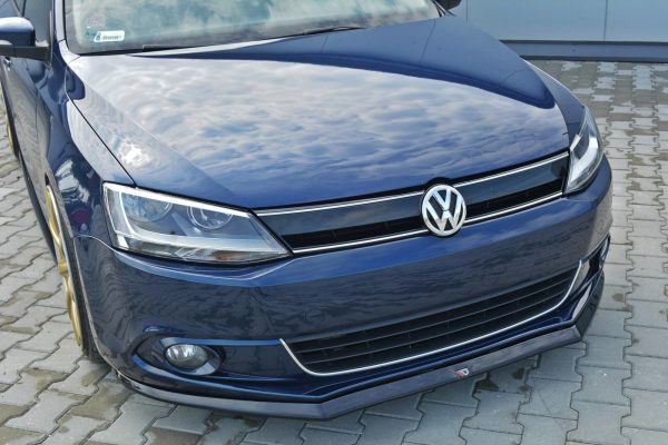 Volkswagen Jetta VI Gli - Lâmina frontal V.2 | VW-JE-6-FD2G | Produto Maxton Design distribuído por Unicartuning.