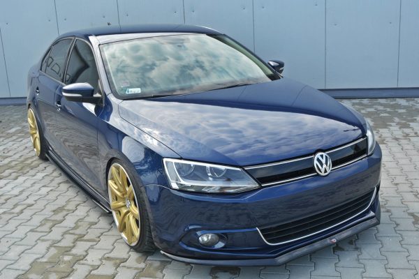 Volkswagen Jetta VI Gli - Lâmina frontal V.2 | VW-JE-6-FD2G | Produto Maxton Design distribuído por Unicartuning.