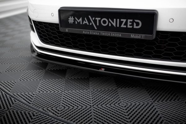 Volkswagen Golf GTI Mk7 (facelift) - Lâmina frontal V.2 | VW-GO-7F-GTI-FD2G | Produto Maxton Design distribuído por Unicartuning. Volkswagen Golf GTI Mk7 (facelift) - Lâmina frontal V.2 | VW-GO-7F-GTI-FD2G | Produto Maxton Design distribuído por Unicartuning.