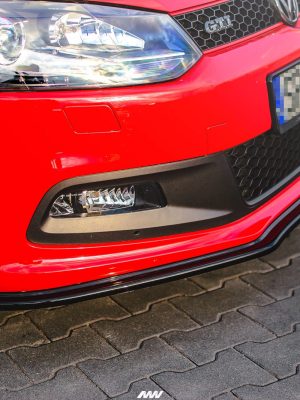 Volkswagen Polo GTI Mk5 - Lâmina frontal V.2 | VW-PO-5-GTI-FD2G | Produto Maxton Design distribuído por Unicartuning. Volkswagen Polo GTI Mk5 - Lâmina frontal V.2 | VW-PO-5-GTI-FD2G | Produto Maxton Design distribuído por Unicartuning.
