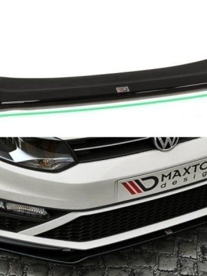 Volkswagen Polo GTI Mk5 (facelift) - Lâmina frontal V.2 | VW-PO-5F-GTI-FD2G | Produto Maxton Design distribuído por Unicartuning. Volkswagen Polo GTI Mk5 (facelift) - Lâmina frontal V.2 | VW-PO-5F-GTI-FD2G | Produto Maxton Design distribuído por Unicartuning.