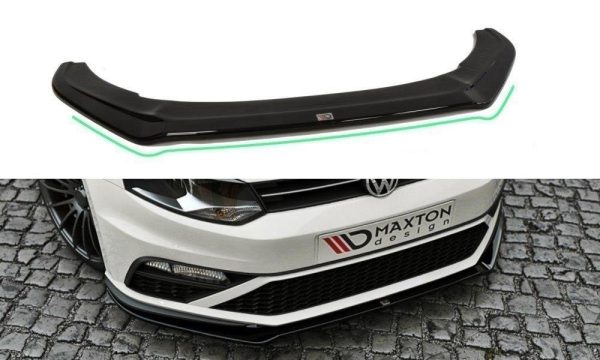Volkswagen Polo GTI Mk5 (facelift) - Lâmina frontal V.2 | VW-PO-5F-GTI-FD2G | Produto Maxton Design distribuído por Unicartuning. Volkswagen Polo GTI Mk5 (facelift) - Lâmina frontal V.2 | VW-PO-5F-GTI-FD2G | Produto Maxton Design distribuído por Unicartuning.