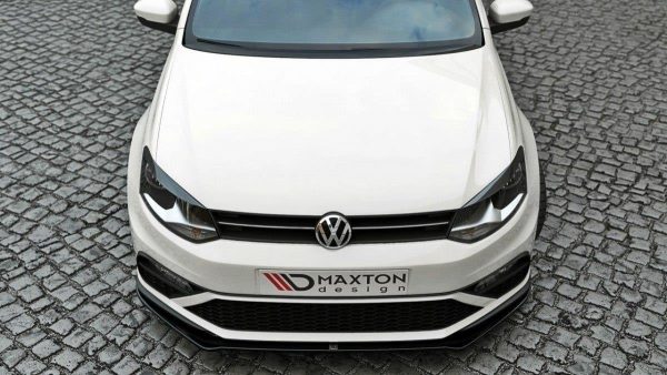 Volkswagen Polo GTI Mk5 (facelift) - Lâmina frontal V.2 | VW-PO-5F-GTI-FD2G | Produto Maxton Design distribuído por Unicartuning. Volkswagen Polo GTI Mk5 (facelift) - Lâmina frontal V.2 | VW-PO-5F-GTI-FD2G | Produto Maxton Design distribuído por Unicartuning.