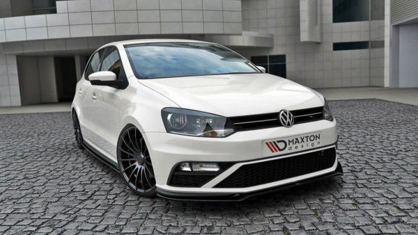 Volkswagen Polo GTI Mk5 (facelift) - Lâmina frontal V.2 | VW-PO-5F-GTI-FD2G | Produto Maxton Design distribuído por Unicartuning. Volkswagen Polo GTI Mk5 (facelift) - Lâmina frontal V.2 | VW-PO-5F-GTI-FD2G | Produto Maxton Design distribuído por Unicartuning.