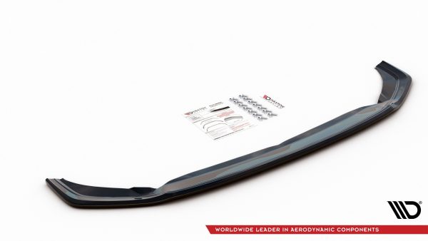 Volkswagen Polo GTI / R-line Mk6 - Lâmina frontal V.2 | VW-PO-6-GTI-FD2RED | Produto Maxton Design distribuído por Unicartuning. Volkswagen Polo GTI / R-line Mk6 - Lâmina frontal V.2 | VW-PO-6-GTI-FD2RED | Produto Maxton Design distribuído por Unicartuning.